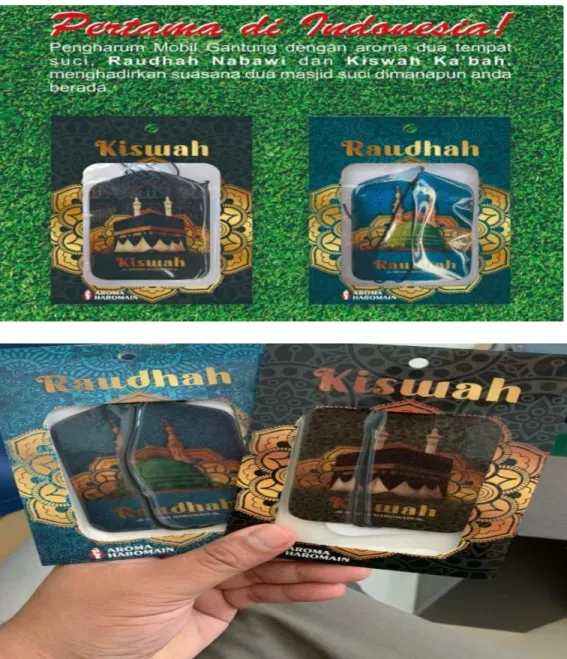 Gambar 4.5 Produk Parfum Raudhah Kiswah 