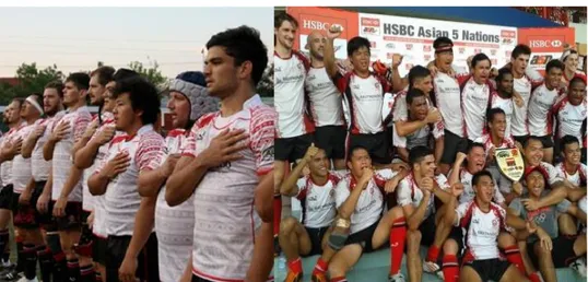 Gambar 1.1 Tim Nasional “Rhinos” Rugby Union Indonesia 