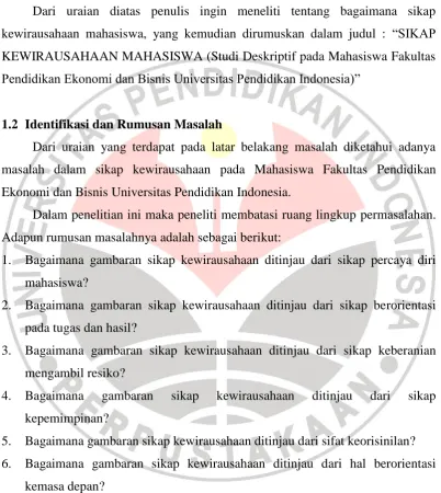 gambaran sikap 