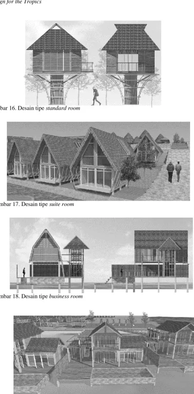 Gambar 16. Desain tipe standard room 