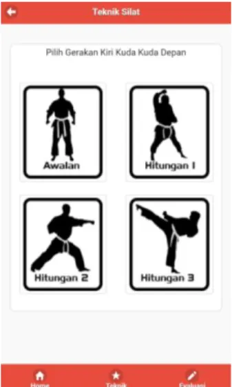 Gambar 7. Menu Evaluasi 