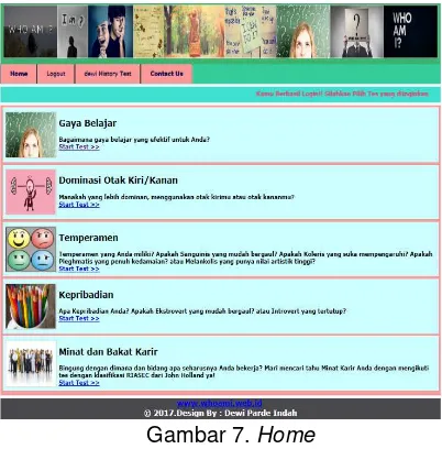 Gambar 5.  Component Diagram “Who Am I” 