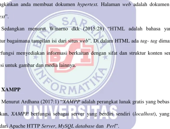 Gambar II.2. Ilustrasi Basis Data  2.1.7.  Hyper Text Markup Language (HTML) 