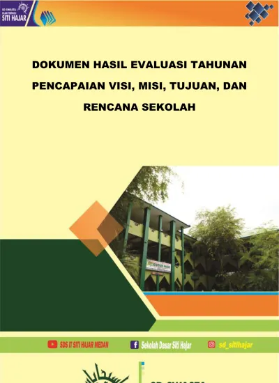 DOKUMEN HASIL EVALUASI TAHUNAN PENCAPAIAN VISI, MISI, TUJUAN, DAN ...