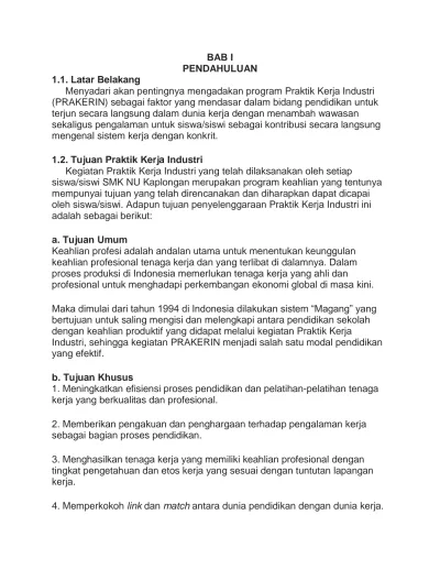 B. Tujuan Khusus 1. Meningkatkan Efisiensi Proses Pendidikan Dan ...