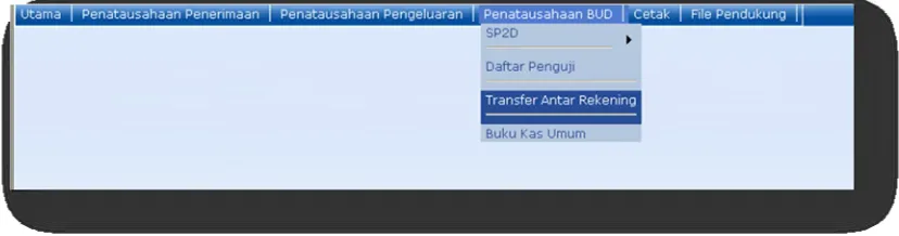 Gambar 200 Tampilan form tambah transfer antar rekening  