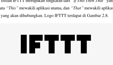 Gambar 2.8. Gambar Logo IFTTT 