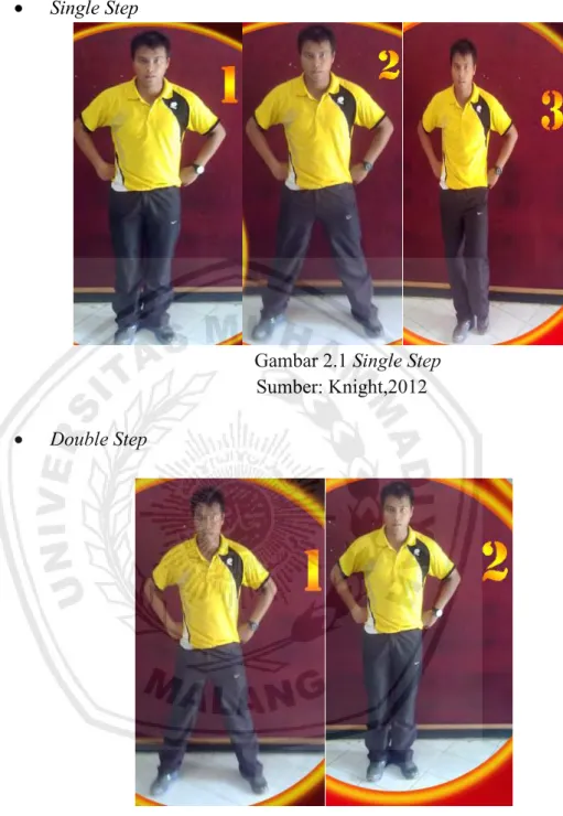 Gambar 2.1 Single Step  Sumber: Knight,2012 