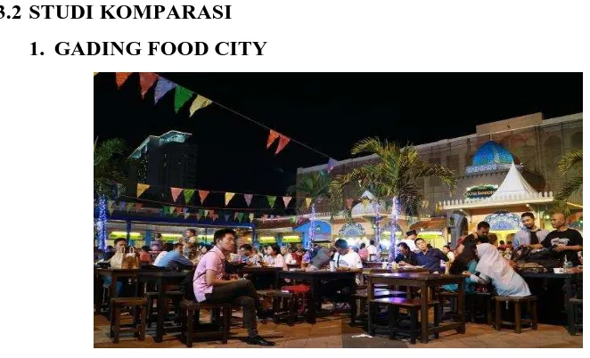 Gambar 13. Kondisi Gading Food City saat Ramadhan 