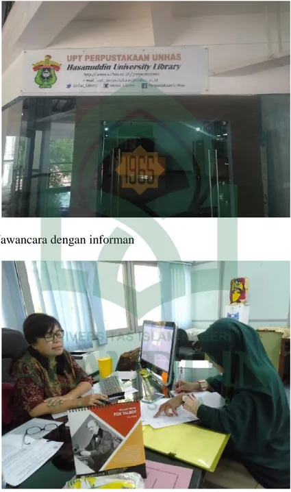 Gambar 1: Gedung Perpustakaan UPT Universitas Hasanuddin Makassar 