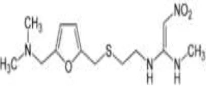 Gambar 2.9 Struktur Ranitidin 