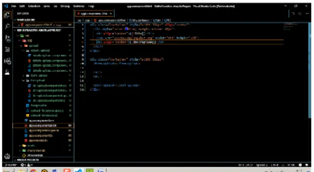 Gambar 7. Kode Program Pada details- details-upload.component.ts 