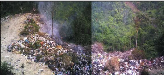 Gambar 2.8 Sistem Operasional Open Dumping TPA Keumuning Langsa  Sumber: BLHKP Kota Langsa 2010 