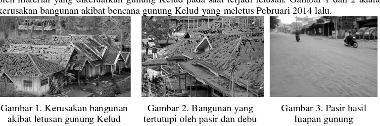 Gambar 1. Kerusakan bangunan 