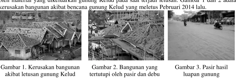 Gambar 1. Kerusakan bangunan 