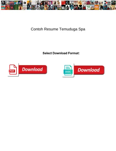 Contoh Resume Temuduga Spa