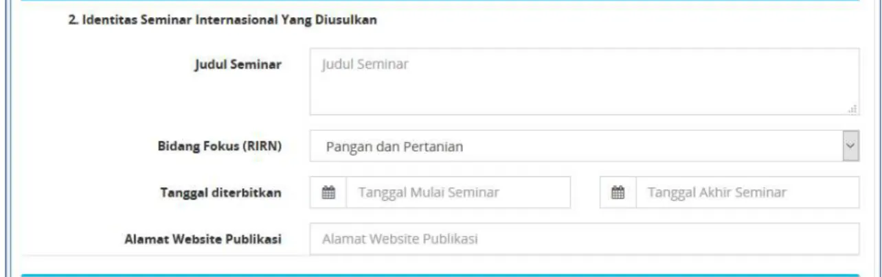 Gambar 9. isian usulan biaya penyelenggaraan, cara pengisian untuk usulan dana, di isikan  dengan  angka  tanpa  tanda  baca  kecuali  untuk  isian  inkind  adalah  teks  bebas  dengan  keterangan sbb:  