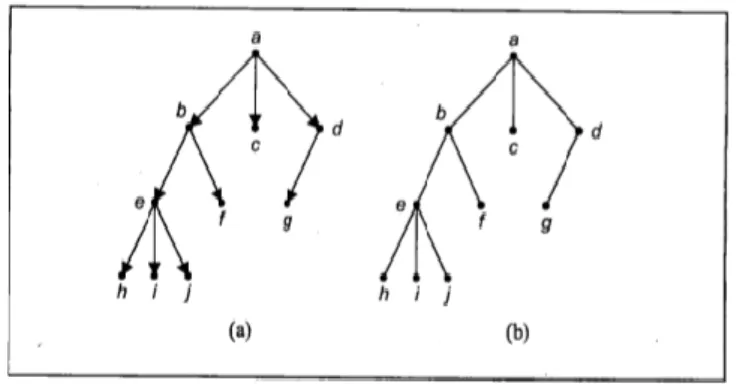 Gambar 2.2.3. Hutan yang terdiri dari tiga pohon  TEOREMA  2.1.9  Misalkan  G  =  (V,  E)  adalah  graf   tak-berarah  sederhana  bersimpul  n