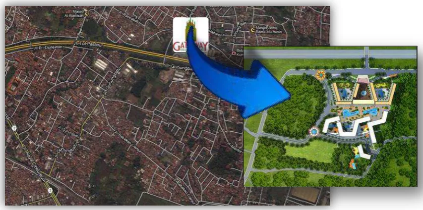 Gambar 3.1 Peta lokasi proyek. 