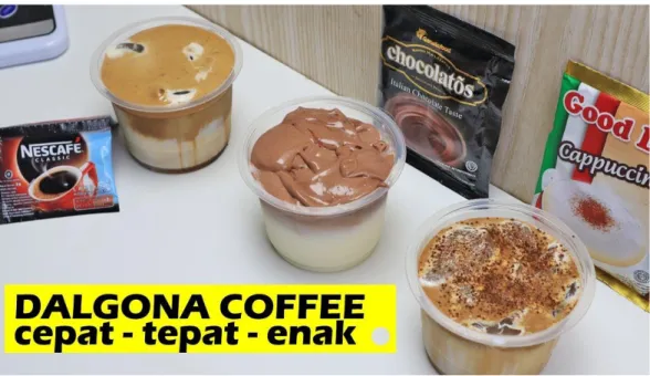 Gambar 2.7. User Generated Content cara membuat Dalgina Coffee yang viral di media  sosial  Indonesia
