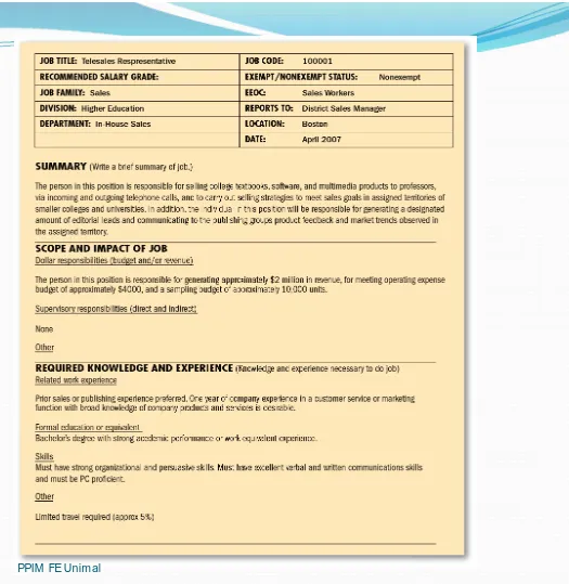 FIGURE 4–8Sample Job