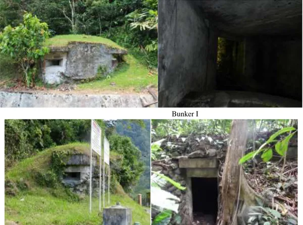 Gambar 4. Benteng Jepang Muko-Muko Tanjung Raya Maninjau  (Sumber: Dokumentasi Badan Pelestarian Cagar Budaya Batu Sangkar, 2007) 