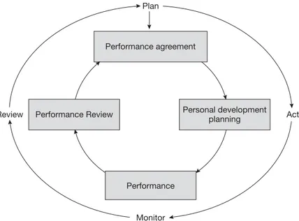 Figure 2.2 The performance management cycle