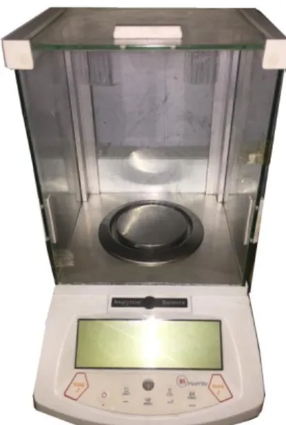 Gambar 3.7. Neraca digital   h.  Termometer 