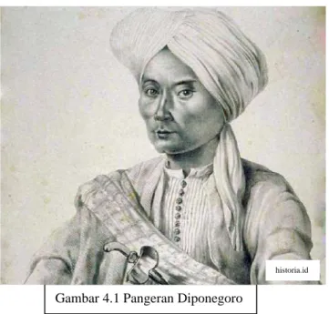 Gambar 4.1 Pangeran Diponegoro 