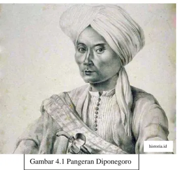 Gambar 4.1 Pangeran Diponegoro 