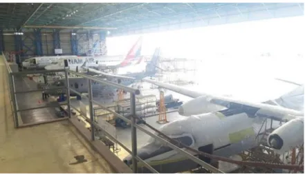 Gambar 1.3 Hangar PT. MMF 