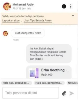 Gambar 3.3 CRM di Bukalapak 