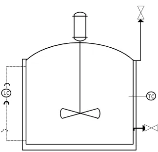 Gambar 6.5 Instrumentasi pada Evaporator 
