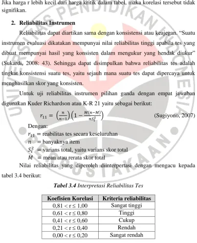 tabel 3.4 berikut:    