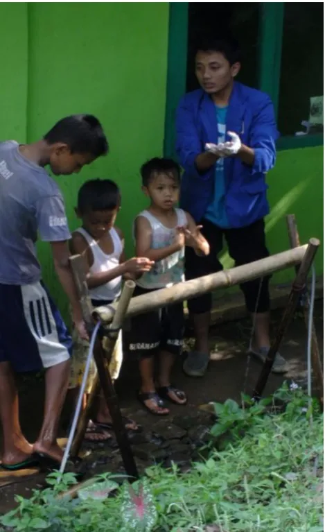 Gambar 1 Program Hidup Sehat Mencuci Tangan