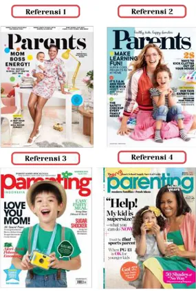 Gambar 3.8. Referensi Cover Majalah Parenting 