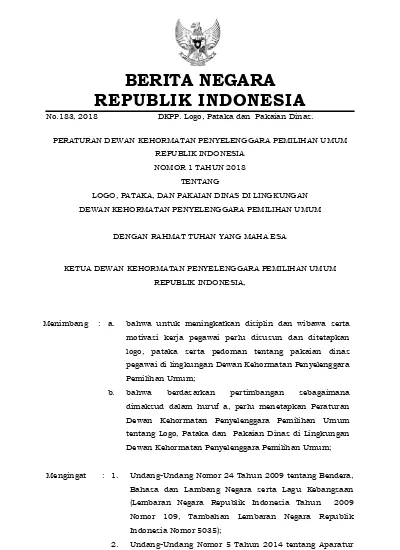 2018, No Nomor 6, Tambahan Lembaran Negara Republik Indonesia Nomor ...