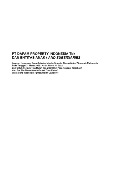 AKUNTANSI YANG PENTING ESTIMATES AND ASSUMPTIONS Penyusunan Laporan ...