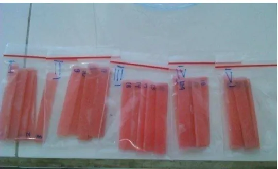 Gambar 7. Sampel yang sudah dipolis 