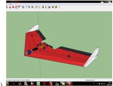 Gambar 3. Komponen robot terbang nirawak 