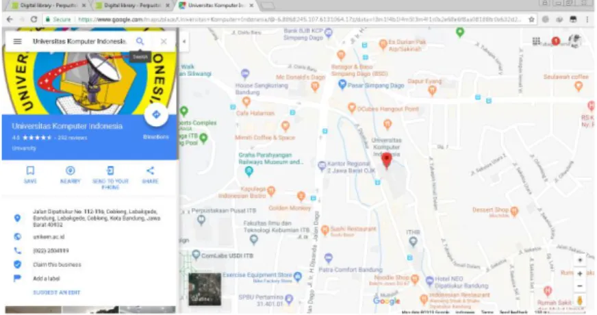 Gambar 2.1 Tampilan Google Maps 