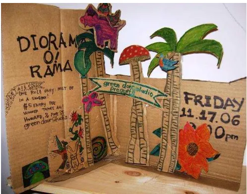 Gambar 11. Contoh diorama sderhana 