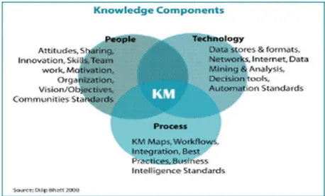 Gambar 2.3 People, Process dan Technology (Bhatt, 2000) 