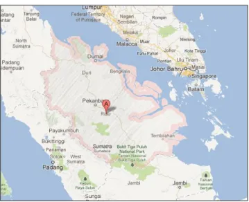 Gambar 2. 1 Peta Provinsi Riau