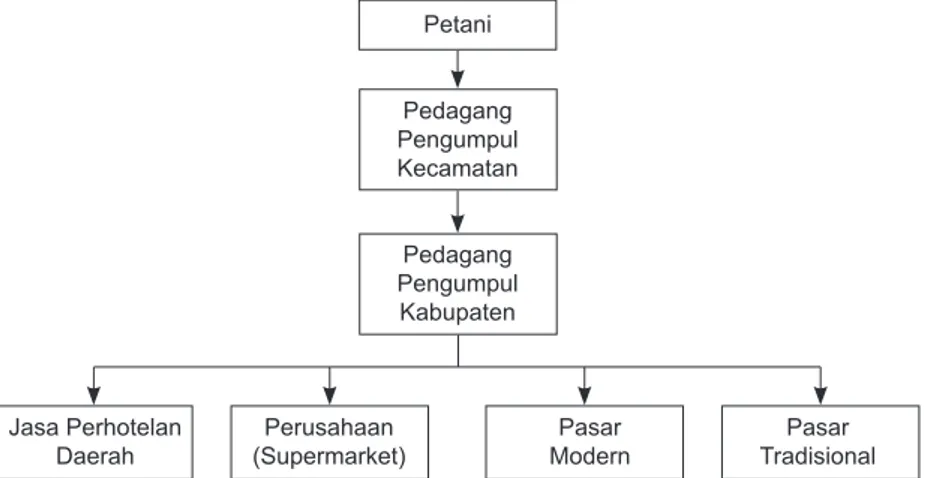 Gambar 2. Simulasi Kemitraan Kubis Di Kabupaten Bener Meriah