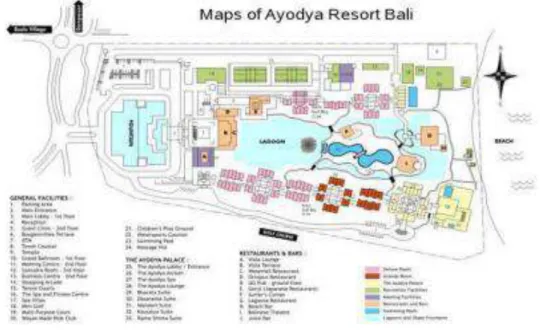 Gambar 8. Site Plan Ayodya Resort 