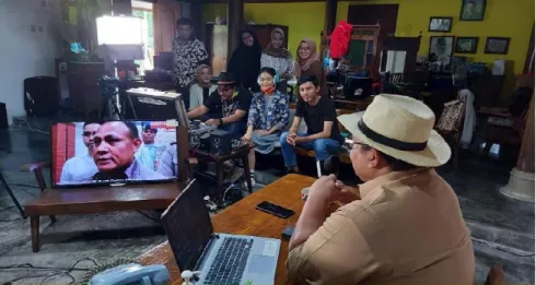 Gambar 3.5 Proses Produksi Secara Live 