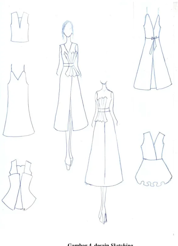 Gambar 4. desain Sketching 