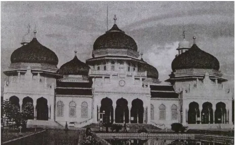 Gambar  73: Masjid Raya Baiturrahman  1(Satu) Kubah Tahun 1885 