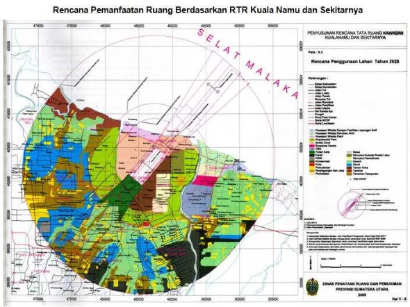 Gambar 4.3.RTR Kuala Namu dan Sekitarnya 